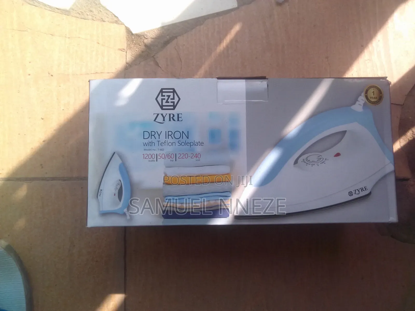 Zyre Dry Iron