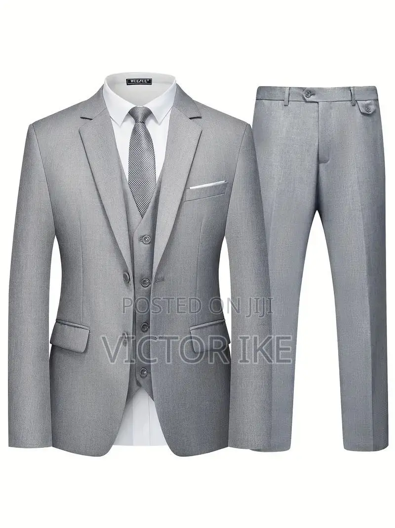 Premium Ash Color Suit