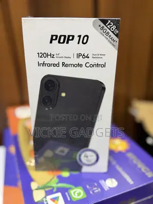 New Tecno Pop 10 128 GB