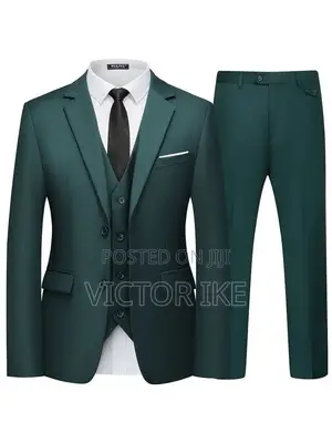 Navy Blue Corporate Men Suit