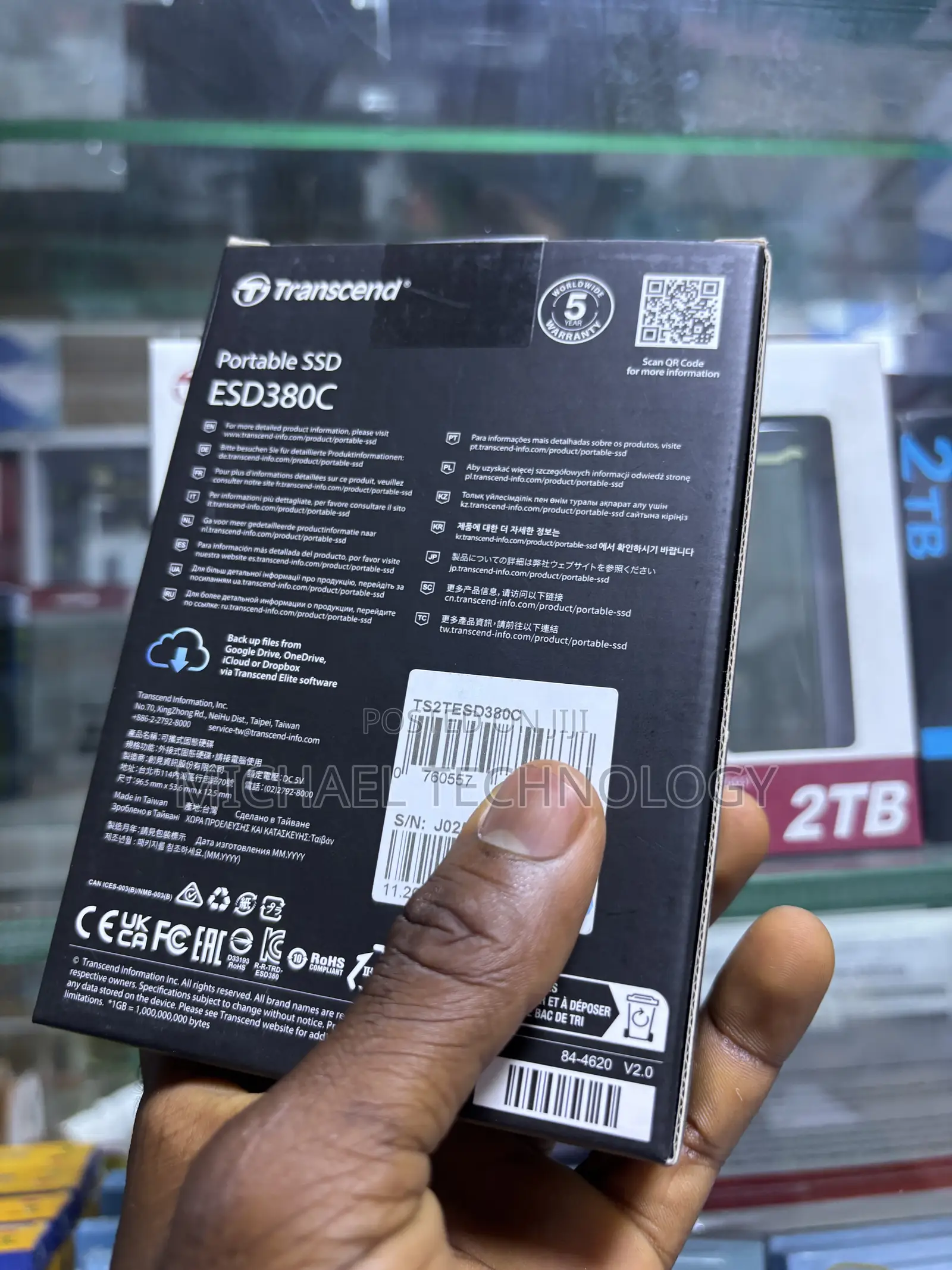 Transcend 2TB Portable SSD