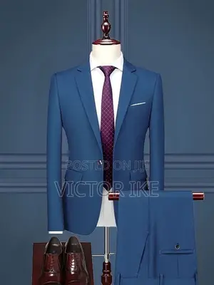 Blue Color Suit