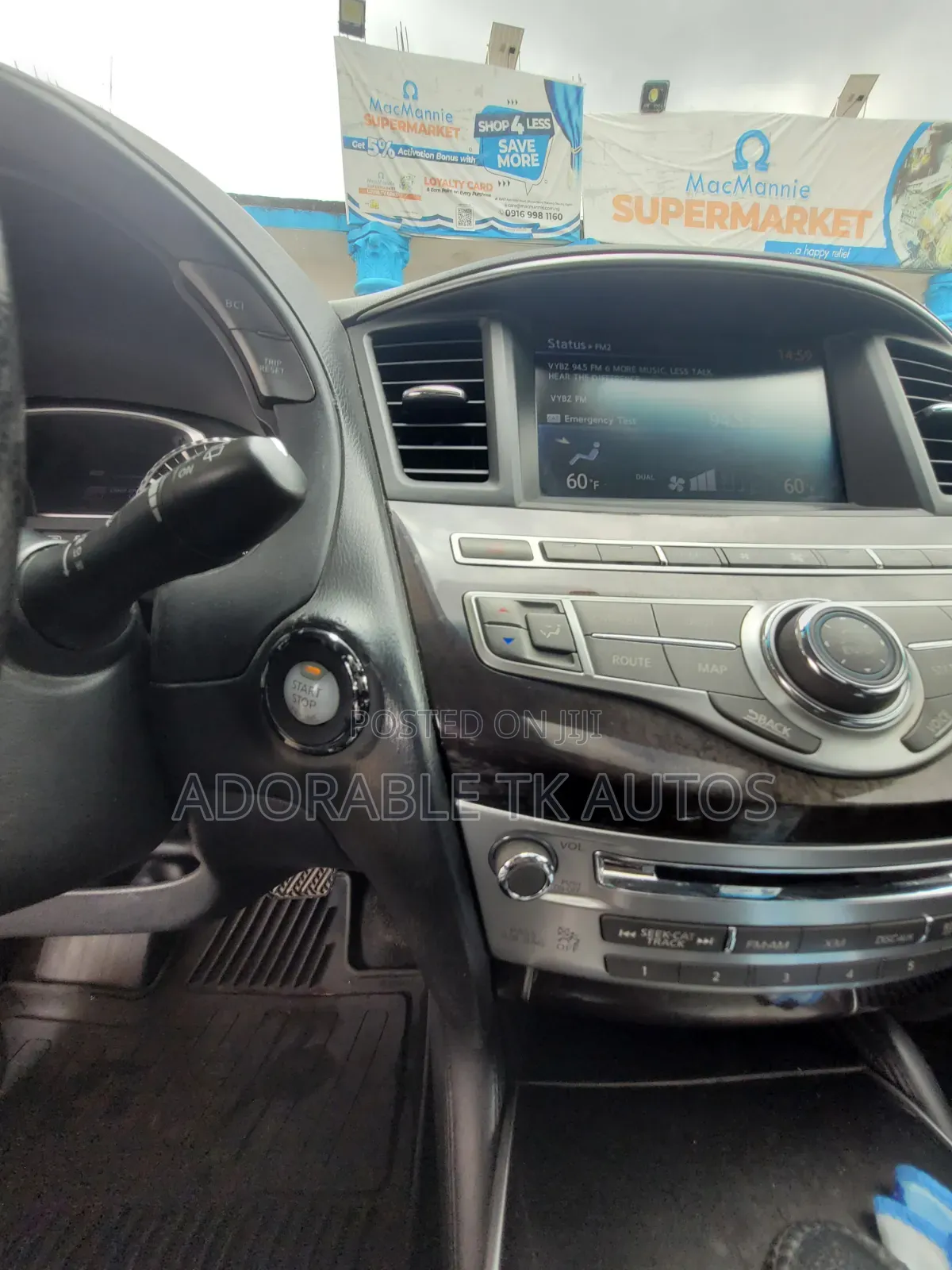Infiniti JX 2012 Gray