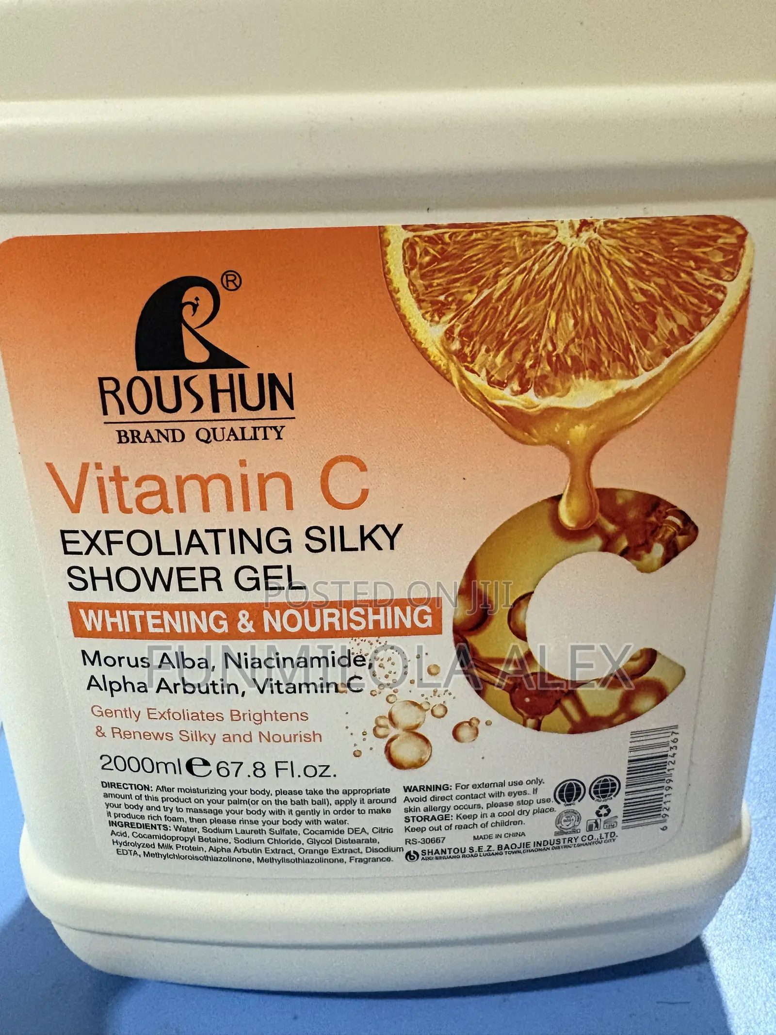 Vitamin C Roshun Exfoliating Soap