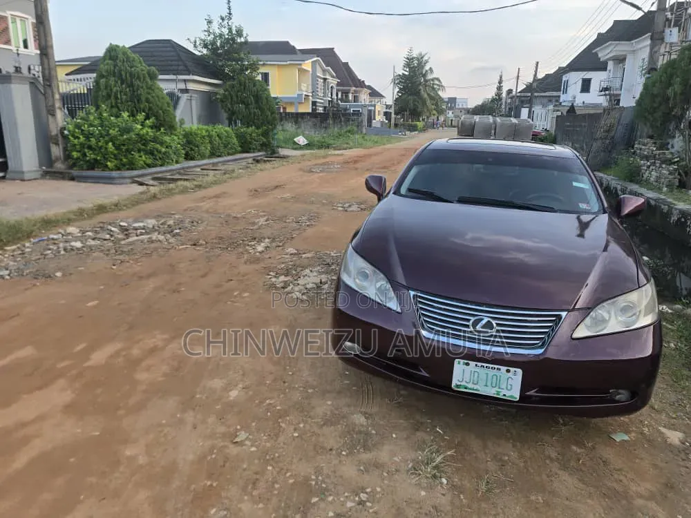Lexus ES 350 2008 Red