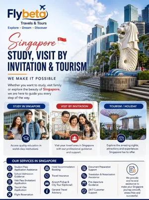 Singapore Visa Package Available