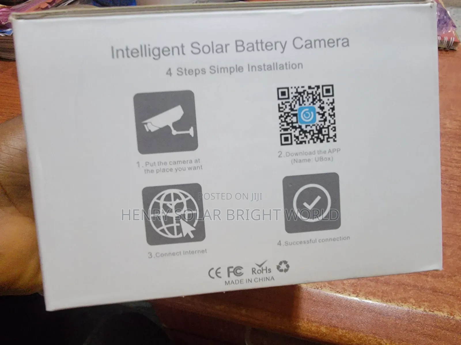 Indoor Solar Camera