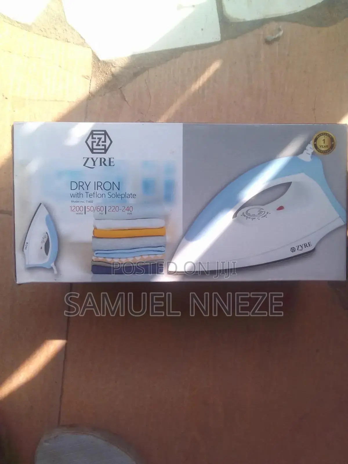 Zyre Dry Iron