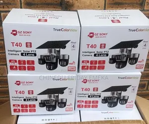 4 Lens V380 Solar Camera T40