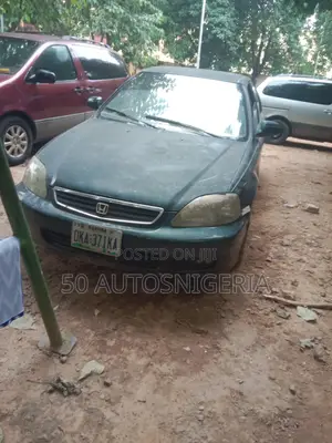 Honda Civic LX 4dr Sedan (1.7L 4cyl 5M) 2001 Green