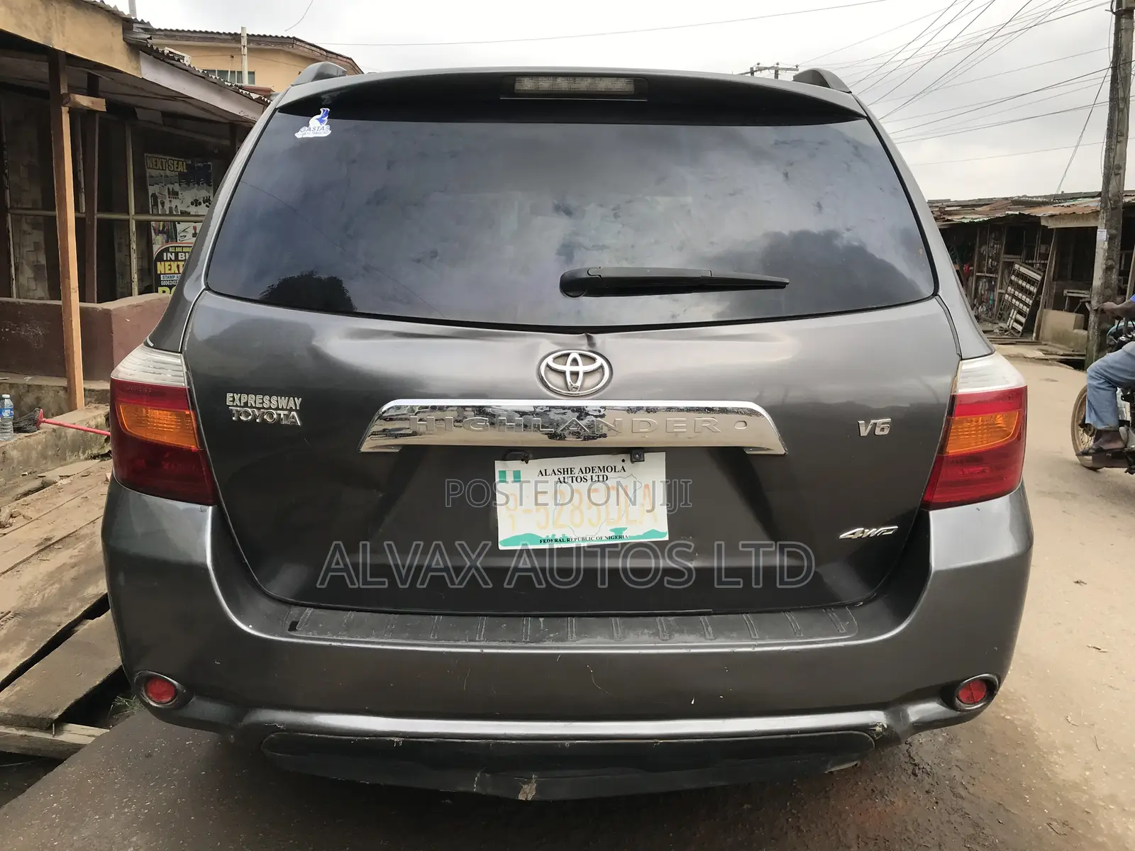 Toyota Highlander 2009 Gray