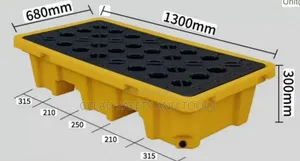 2 Drum Spill Containment Pallet