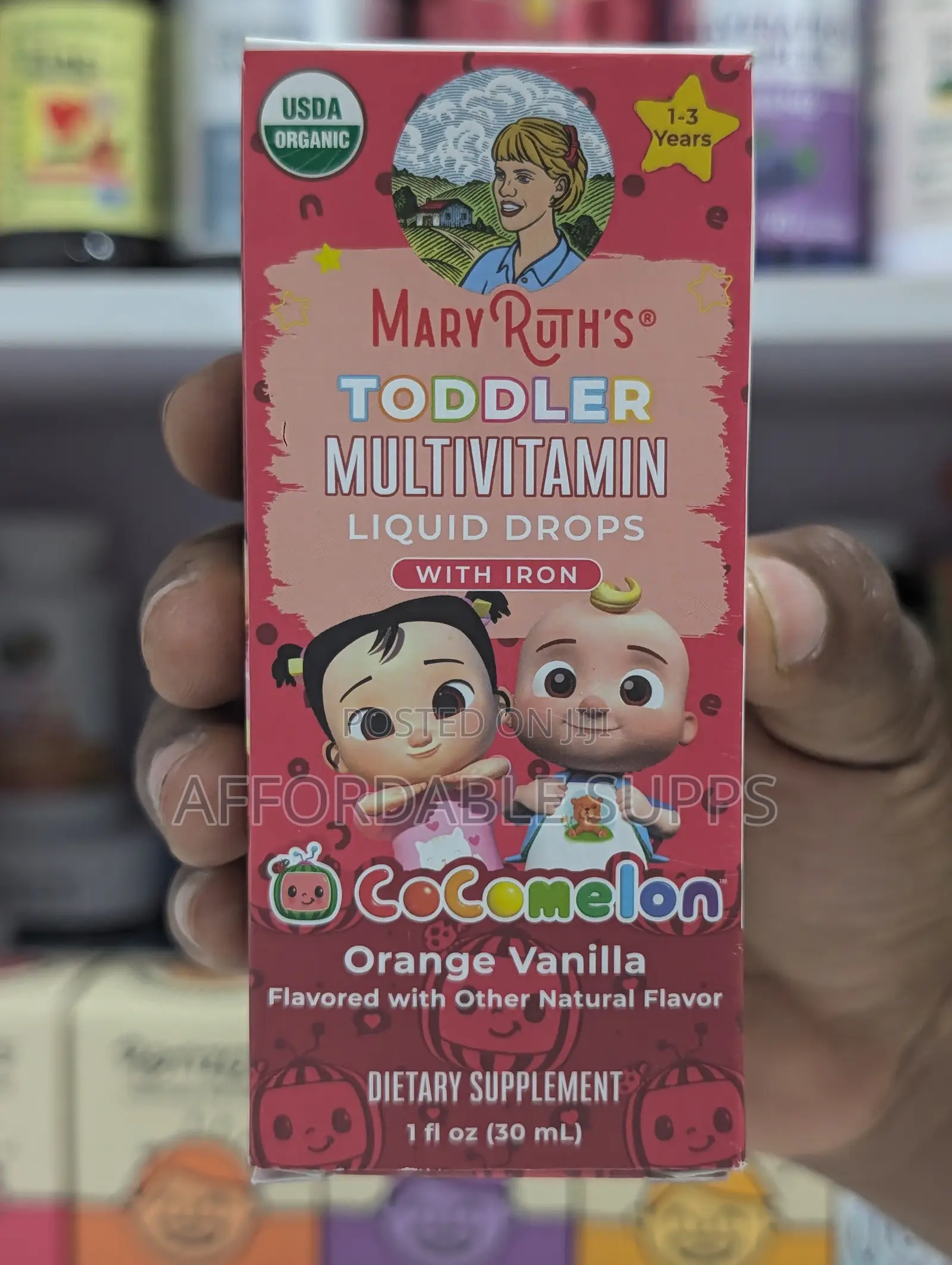 MaryRuth’s CoComelon Toddler Multivitamin Drops 30ml