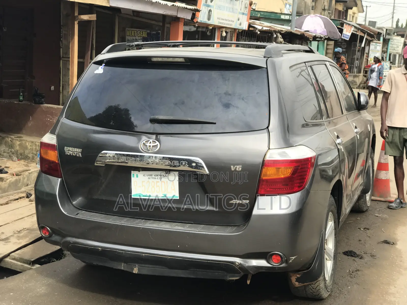 Toyota Highlander 2009 Gray