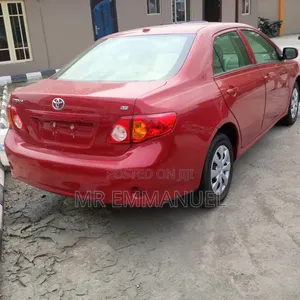 New Toyota Corolla 2010 Red