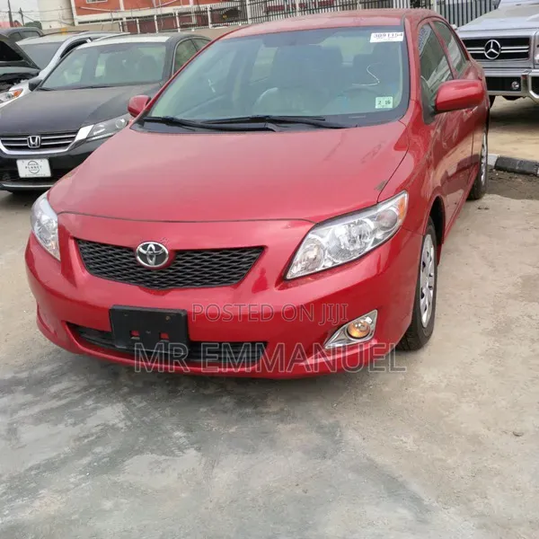New Toyota Corolla 2010 Red