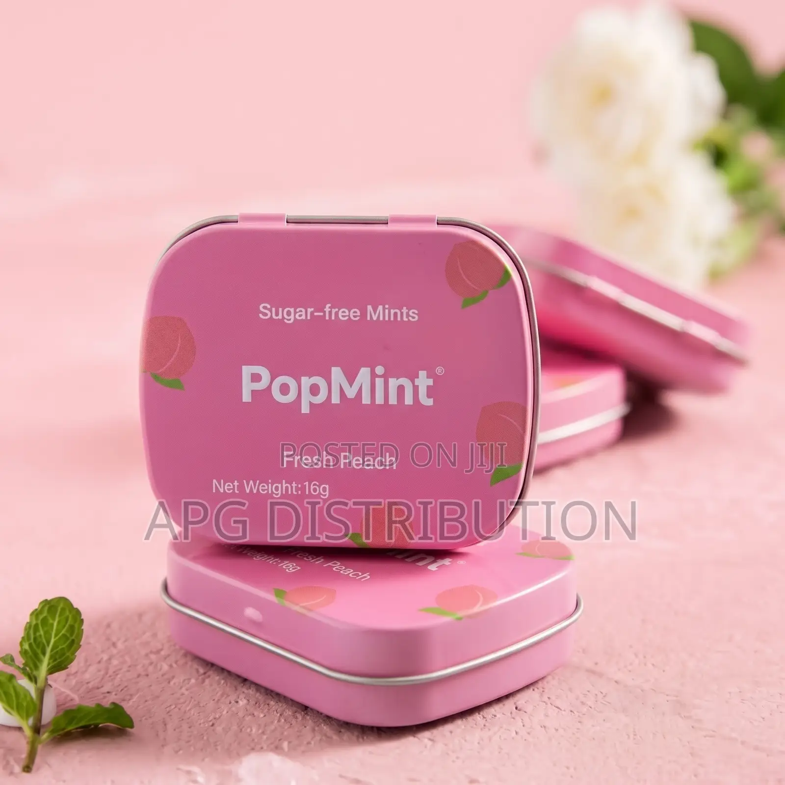 Peppermint - Sugar-Free Mints • 16g Tin