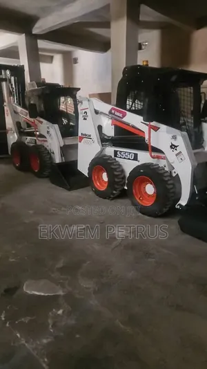 New Arrivals S550 Bobcat Skid Steer Loader and Vacuum Sweeper