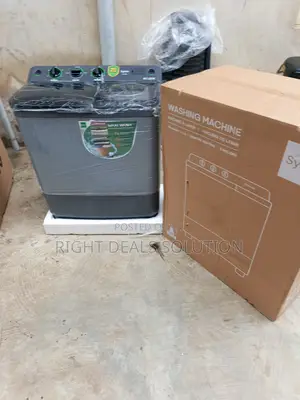 Syinix Semi Automatic Washer With Powerful Spin Dryer