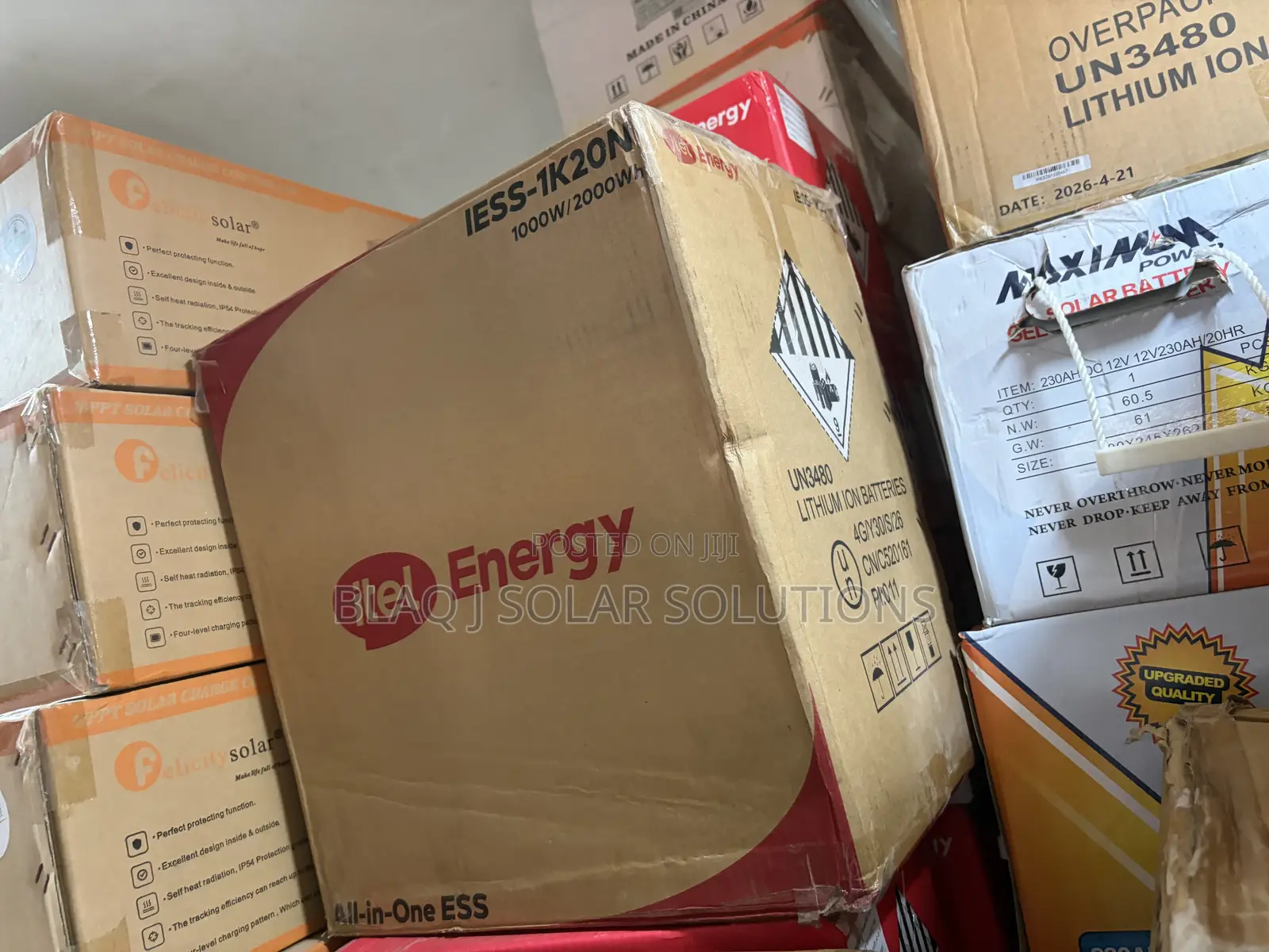 Itel All in One 2kWh & 1kVa Inverter