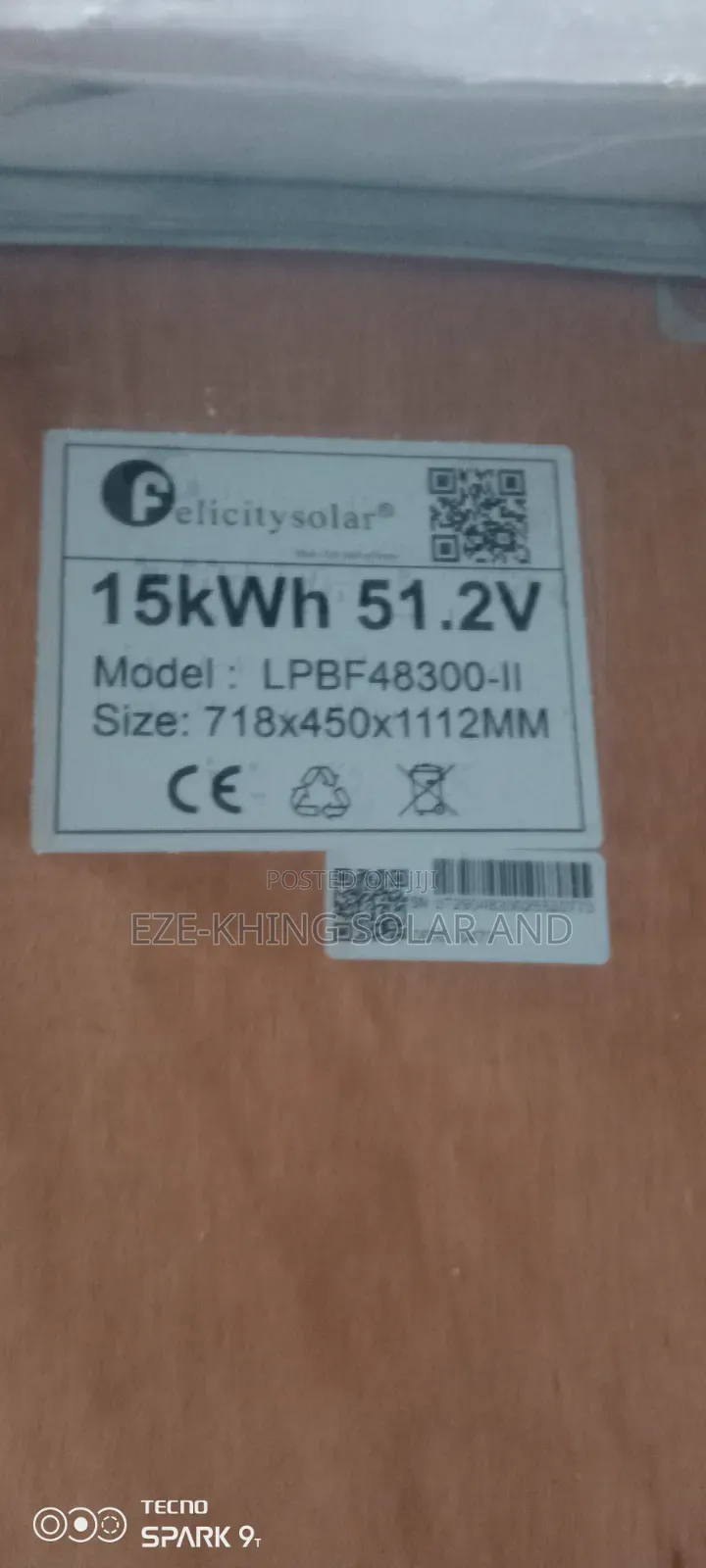 Felicity Lithium Battery