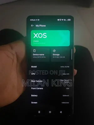 Infinix Note 30 Pro 256 GB Gold