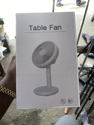 USB Type-C Rechargeable Desktop Desktop Table Fan