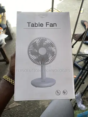 USB Type-C Rechargeable Desktop Desktop Table Fan
