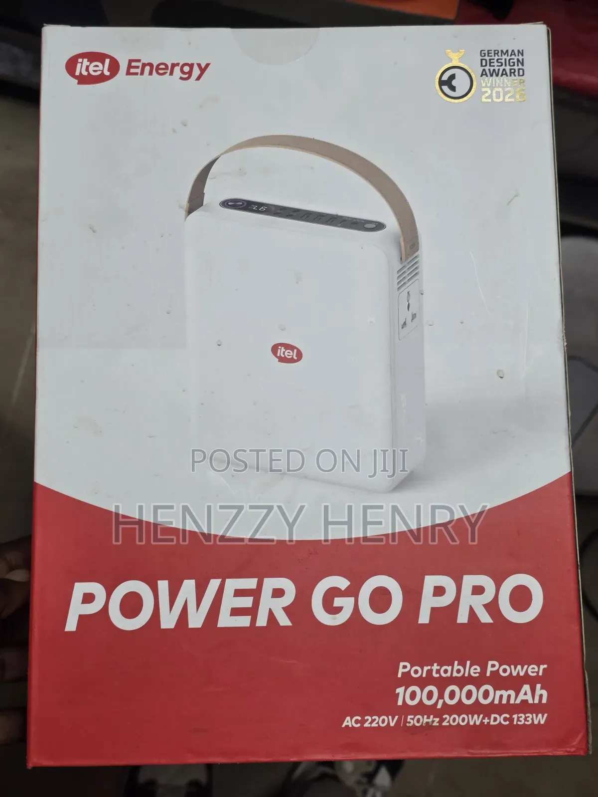 Itel Power GO Pro With AC Socket