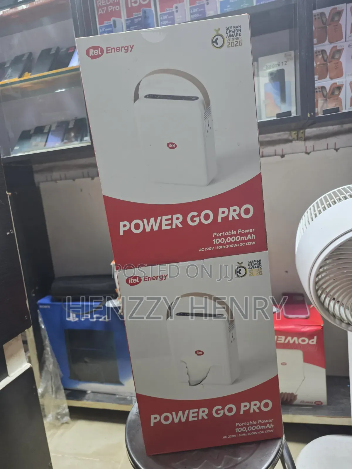 Itel Power GO Pro With AC Socket