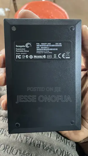 Seagate External Hard Drive 500gb