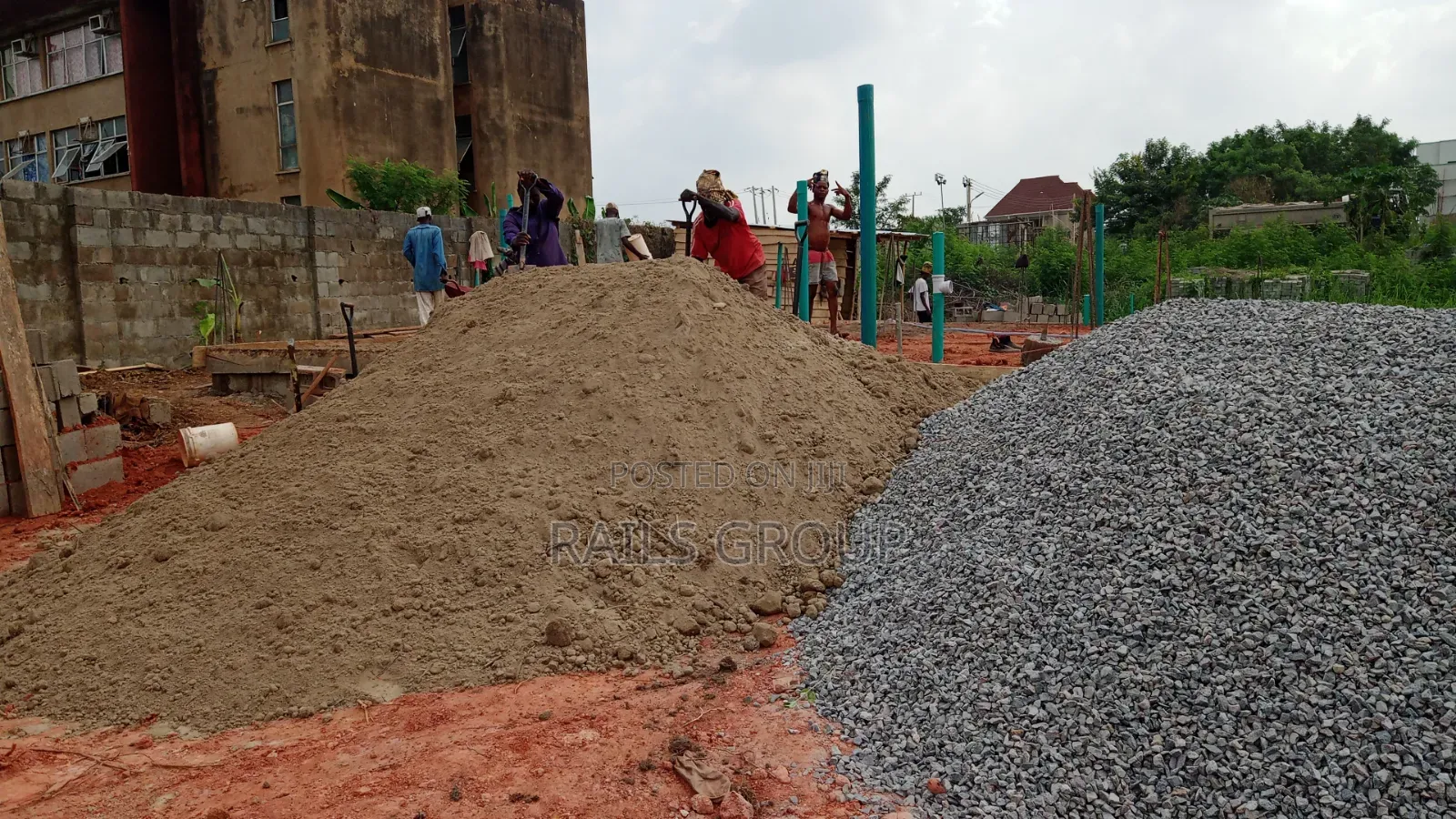RAILS B-C PROJECTS LTD - Cement, Iron Rod, Wood, Sharp Sand, Granite E