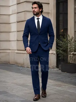 Corporate Navy Blue Color Suits