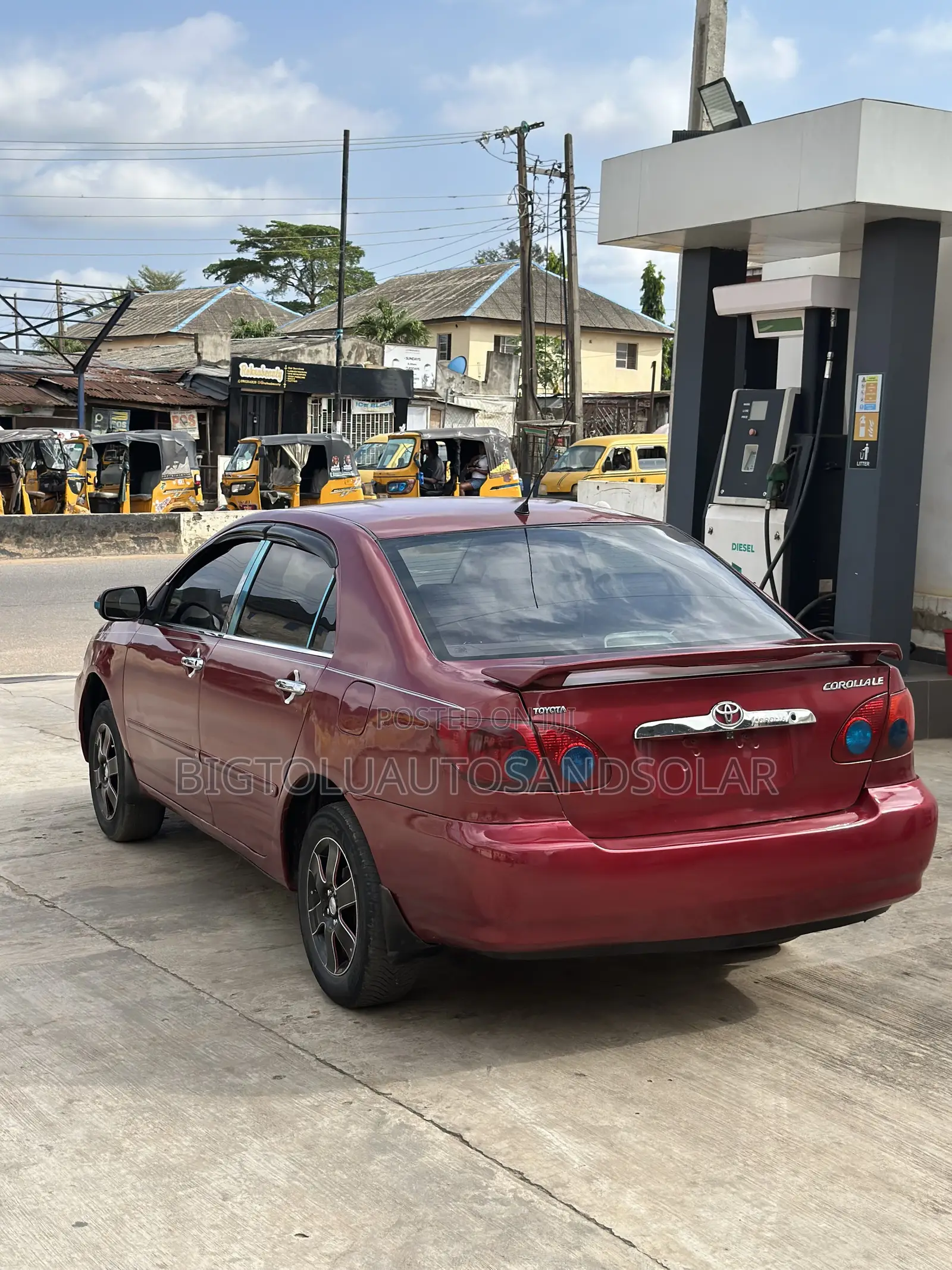 Toyota Corolla 2006 Red