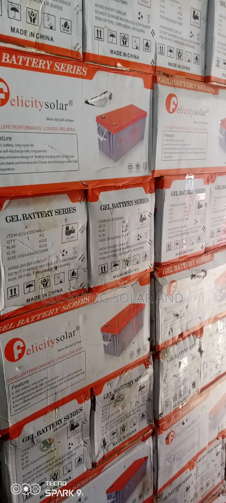 Felicity DRY Cell Battery