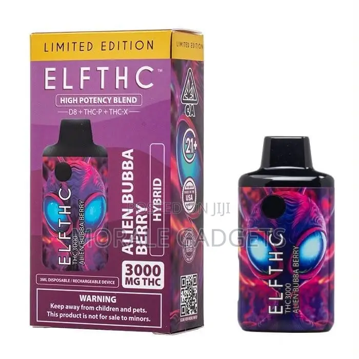 ELF THC Disposable - Rechargeable & Refillable Vape