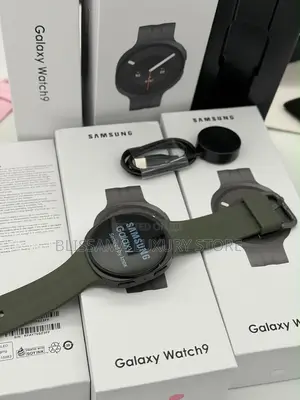 Samsung Galaxy Watch 9 Luxury Rubber Strap Wristwatch–Stylish, Durable