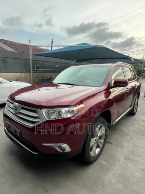 Toyota Highlander 2009 Red