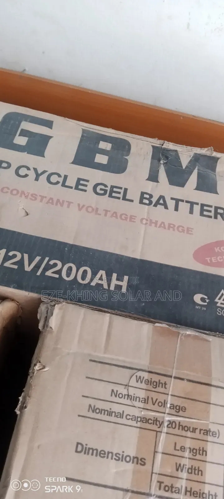 GBM Dry Cell Battery