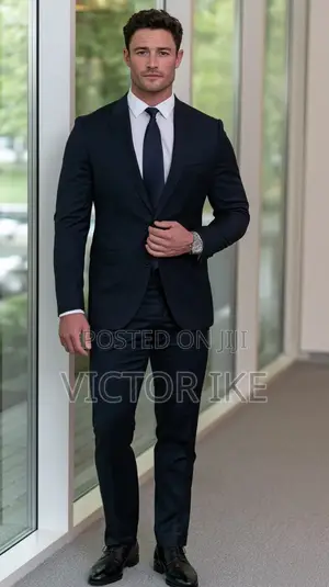 Quality Event Navy Blue Suit