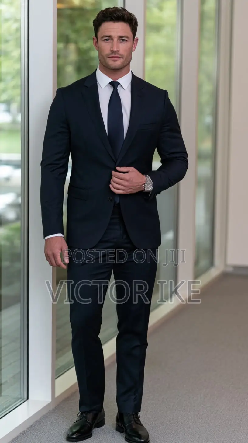 Quality Event Navy Blue Suit