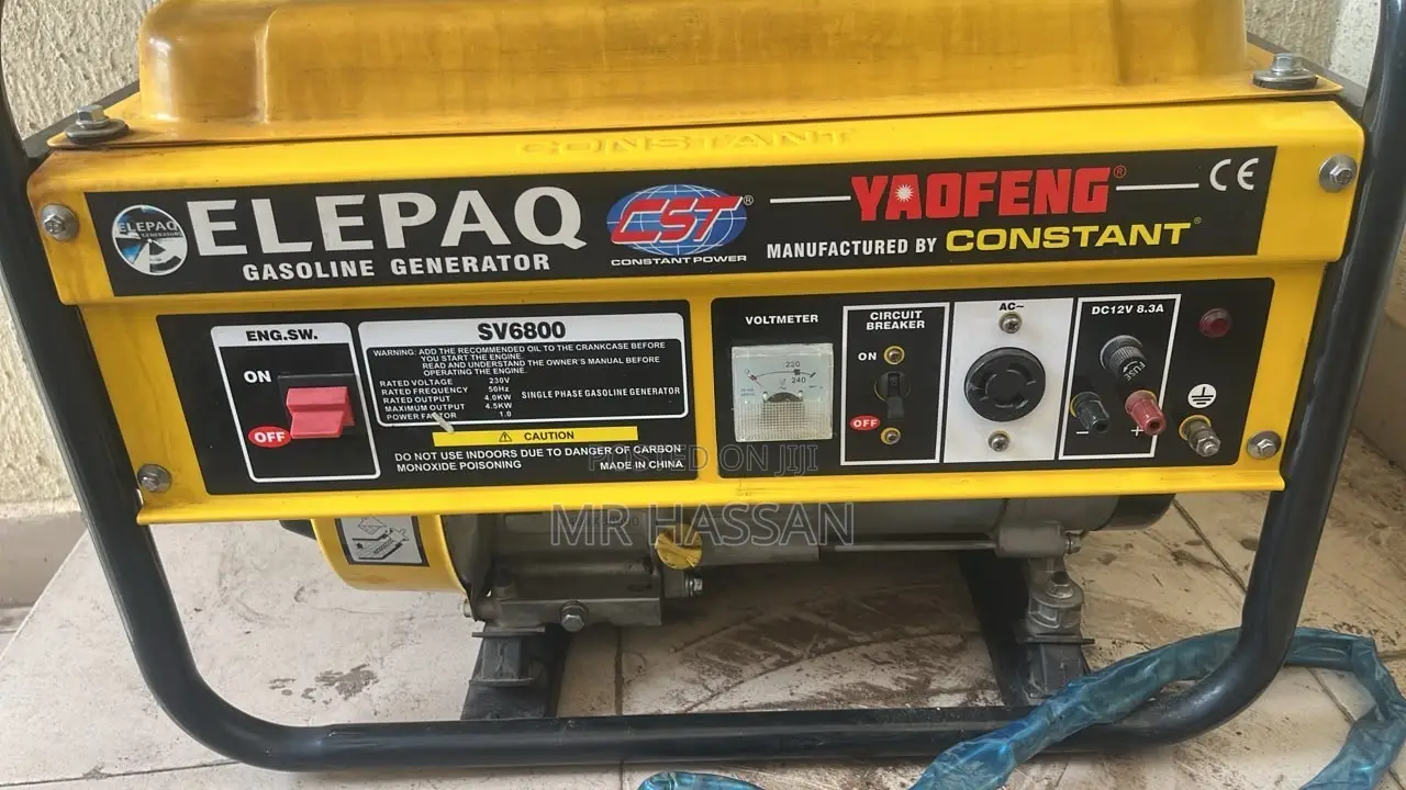 Elepaq Generator 4.5kva