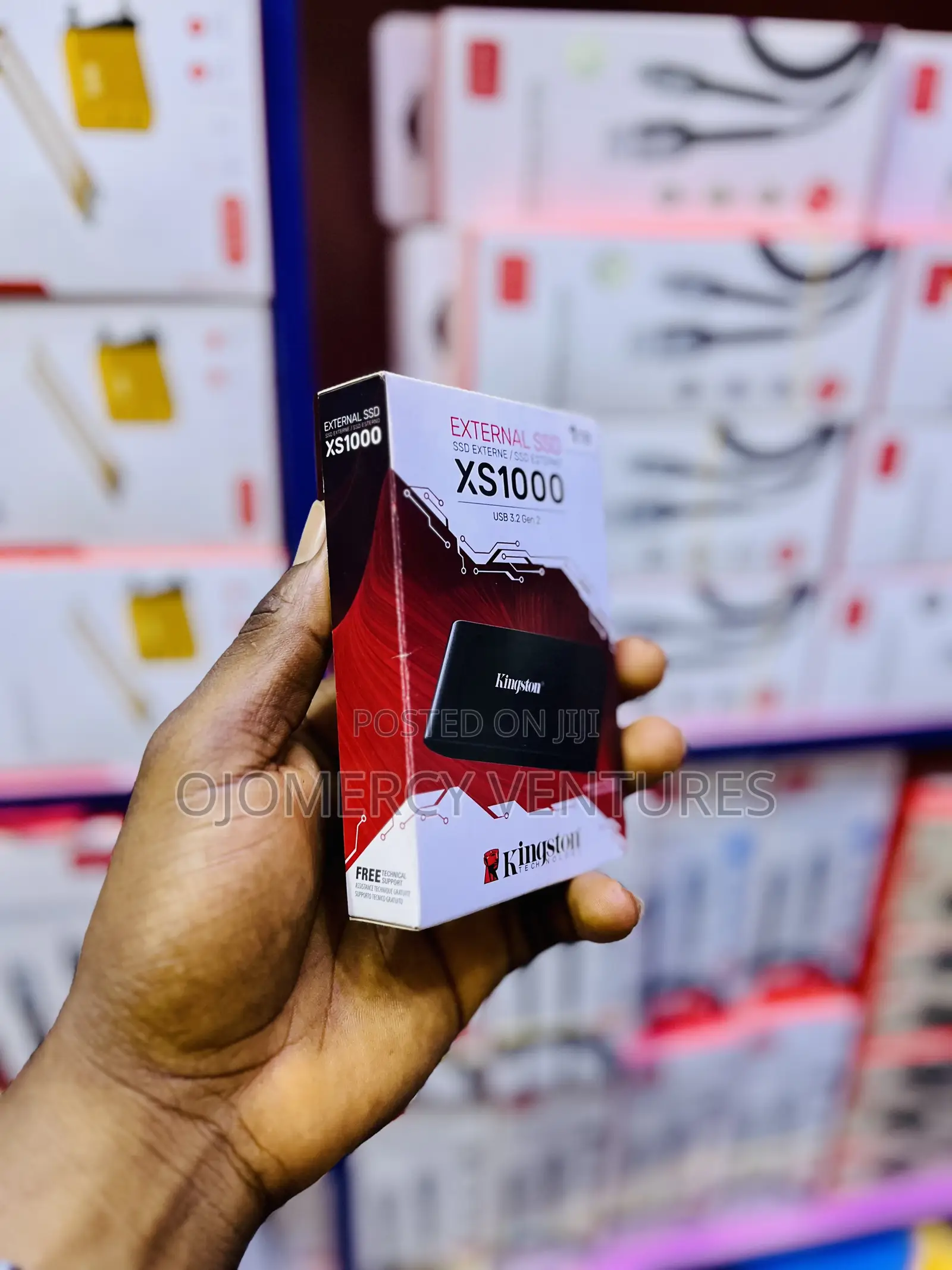 Kingston XS1000 1TB External Solid State Drive (SSD)