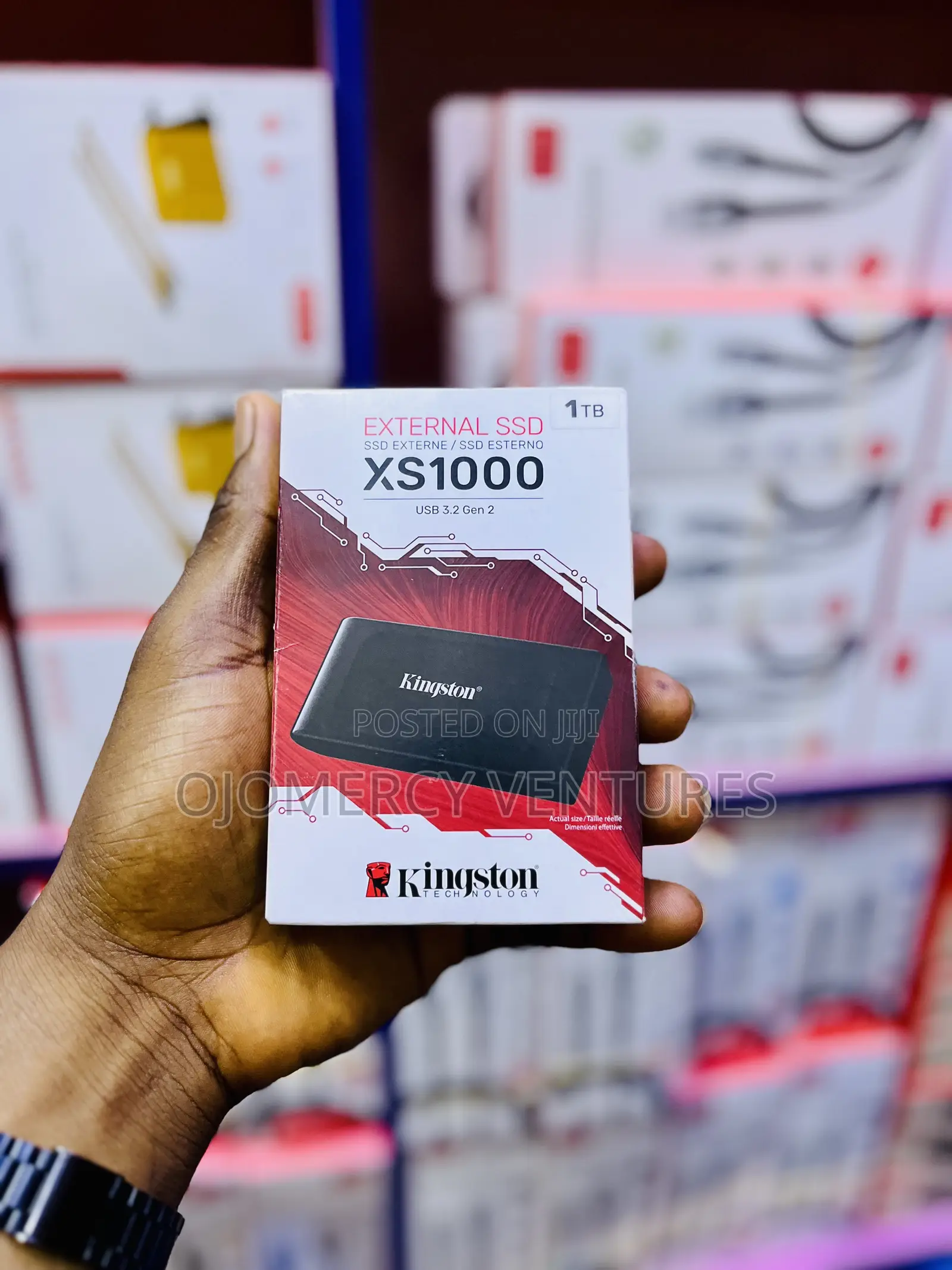 Kingston XS1000 1TB External Solid State Drive (SSD)