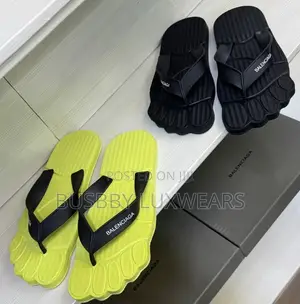 Balenciaga Foot-Shaped Thong Slides . Sizes 40-46