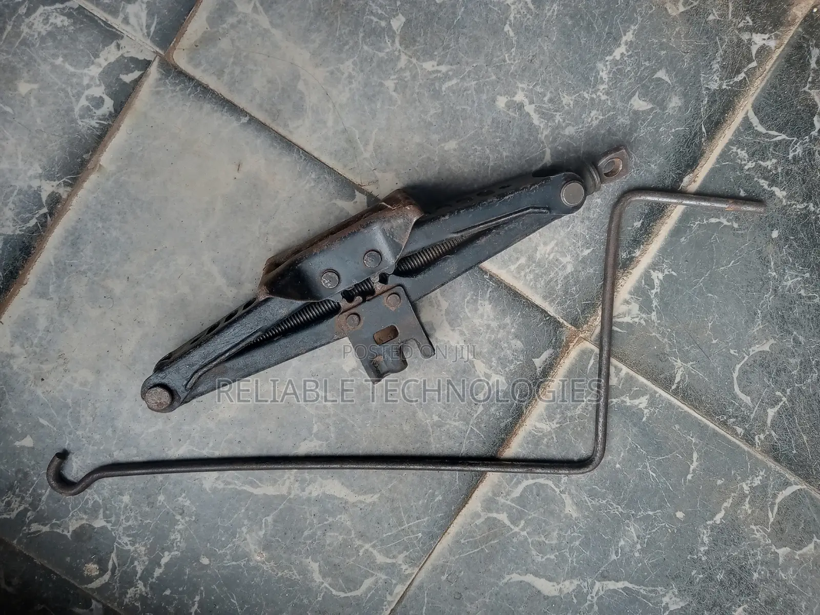 Rugged Iron Rolling Jack