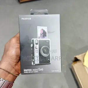 Fujifilm Instax Mini Evo Polaroid Camera Bundled With Film