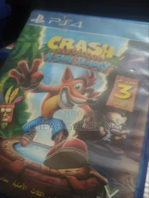 PS4 Crash Bandicoot N Sane Trilogy Used