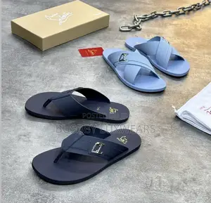 Louboutin Mens Luxury Slippers for Men