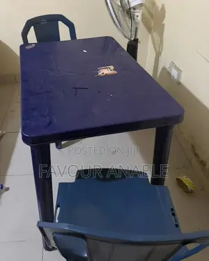 Plastic Table and Chair